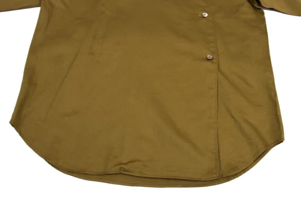 KENZO Cotton Stand Collar Shirt K-161381_008