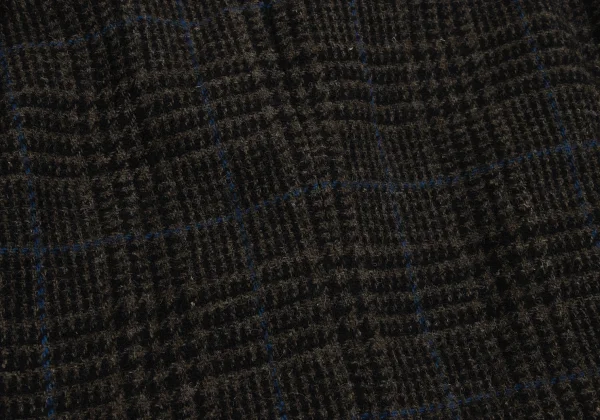 KENZO Wool Check Short Jacket K-161385_013