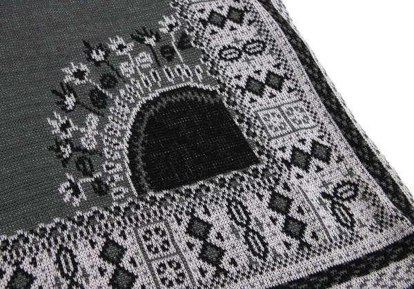 KENZO Acrylic Blend Jacquard Sleeveless Knit K-161387_010