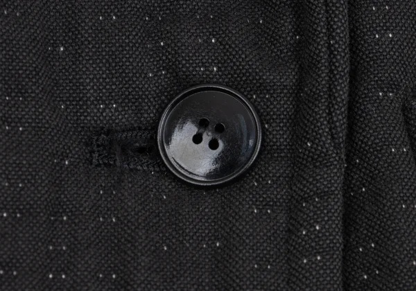 KENZO Wool Blend Collar Sashiko Double Breasted Jacket K-161391_008