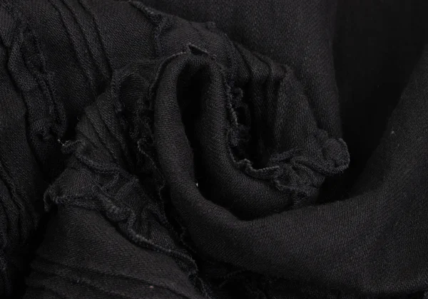 INGEBORG Hem Frill Cotton Skirt K-161394_013