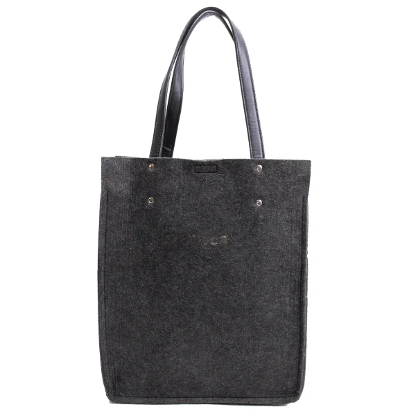 zucca Logo Cutting Felt Tote Bag K-161395_002