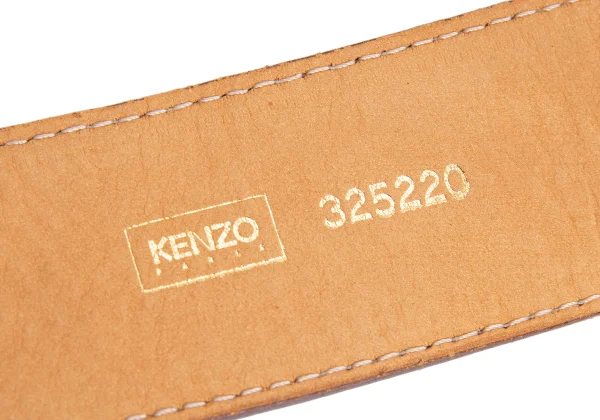 KENZO Leather Belt K-161396_010