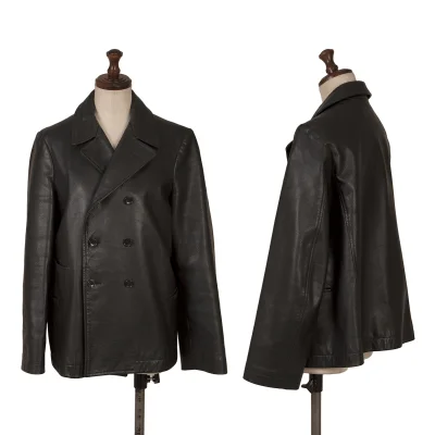 robe de chambre COMME des GARCONS Cow Leather Double Jacket
