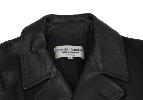 robe de chambre COMME des GARCONS Cow Leather Double Jacket K-161398_004