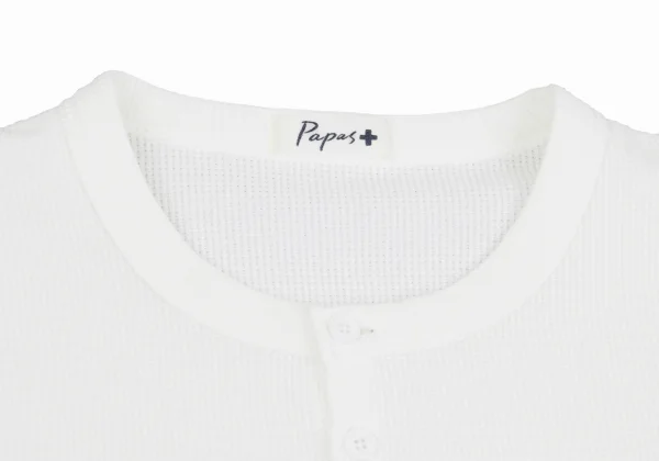 Papas+ Poly Thermal Henley T-shirt K-161400_003