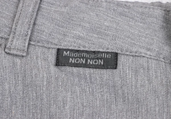 Mademoiselle NON NON Cotton Blend Stretch Tapered Pants K-161404_005