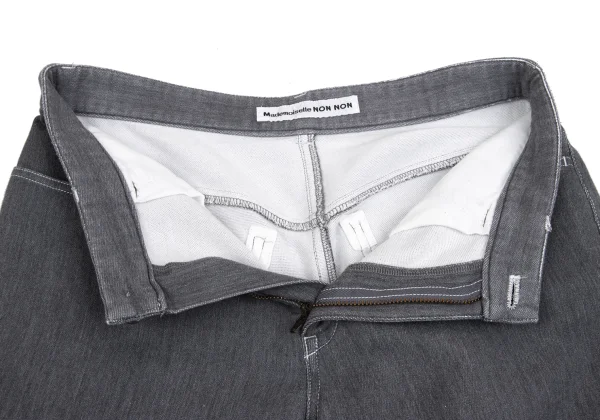 Mademoiselle NON NON Cotton Blend Tapered Pants K-161405_006