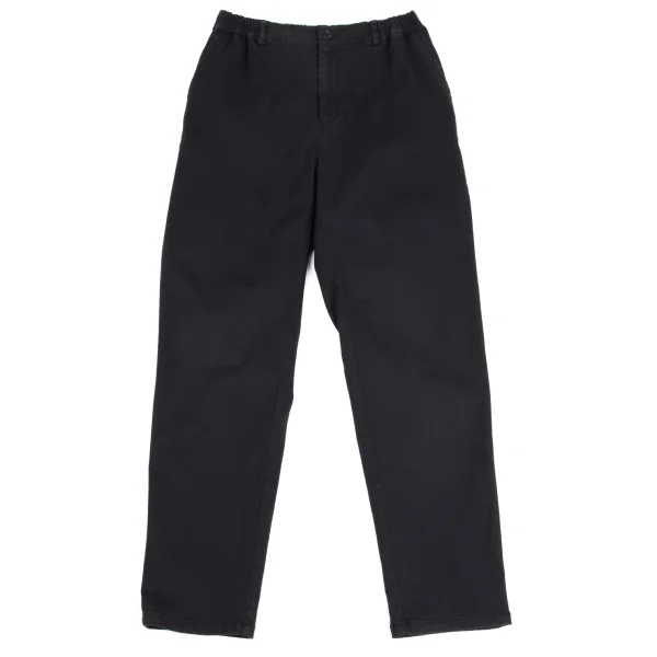 NON NO Rayon Blend Stretch Pants Black 36S K-161406_001
