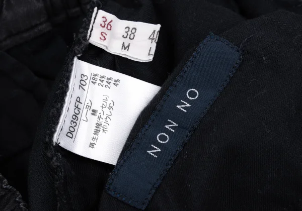 NON NO Rayon Blend Stretch Pants K-161406_013