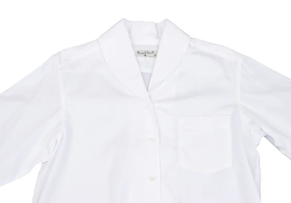 MARGARET HOWELL Cotton Shawl Collar Shirt K-161407_003