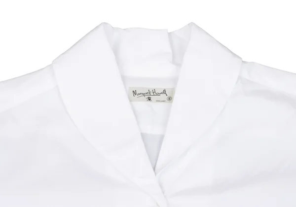 MARGARET HOWELL Cotton Shawl Collar Shirt K-161407_004