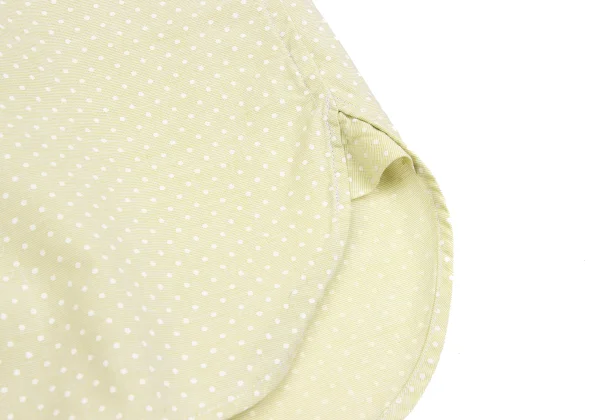 MARGARET HOWELL Pin-dot  Band Collar Short Sleeve Shirt K-161408_010