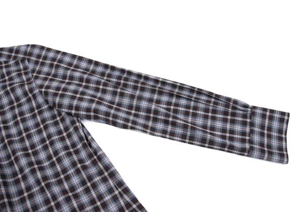 MARGARET HOWELL Check Ribbon Neck Shirt K-161409_008