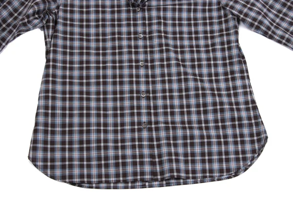MARGARET HOWELL Check Ribbon Neck Shirt K-161409_010