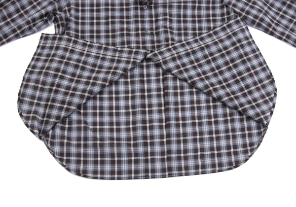 MARGARET HOWELL Check Ribbon Neck Shirt K-161409_011