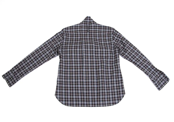 MARGARET HOWELL Check Ribbon Neck Shirt K-161409_012