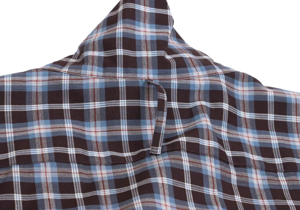MARGARET HOWELL Check Ribbon Neck Shirt K-161409_013