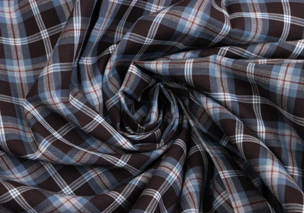 MARGARET HOWELL Check Ribbon Neck Shirt K-161409_014