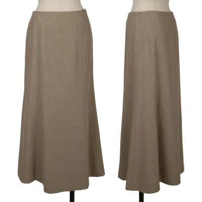 MARGARET HOWELL Wool Flare Skirt