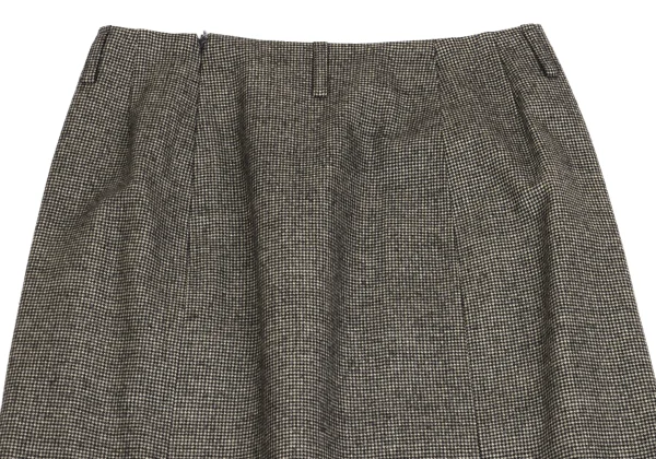 MARGARET HOWELL Wool Houndstooth Skirt K-161414_007