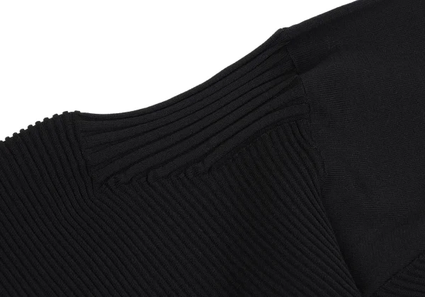 HIROKO BIS Rib Switching Zip Cardigan  K-161424_007