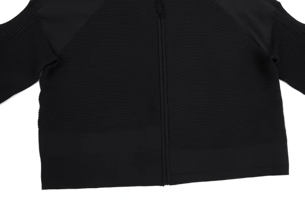 HIROKO BIS Rib Switching Zip Cardigan  K-161424_009