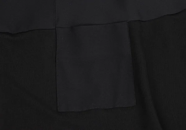 HIROKO KOSHINO Patch Pocket Switching Dolman Pullover Tunic K-161425_005