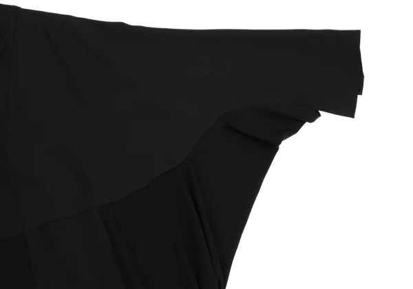 HIROKO KOSHINO Patch Pocket Switching Dolman Pullover Tunic K-161425_006