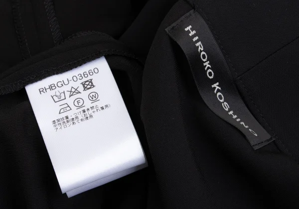 HIROKO KOSHINO Patch Pocket Switching Dolman Pullover Tunic K-161425_012