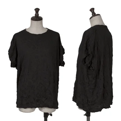 ISSEY MIYAKE me Wrinkled Short Sleeve T Shirt