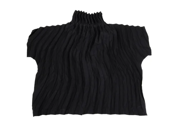 ISSEY MIYAKE me Front Strap Pleats Blouse K-161431_010