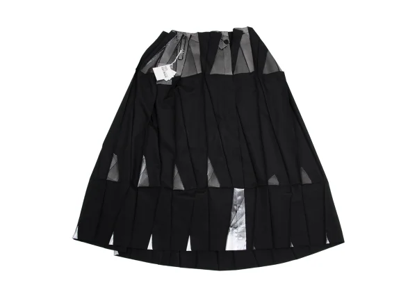 ISSEY MIYAKE 132 5. Foil Printed Pleats Skirt K-161434_002
