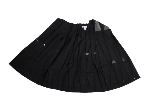 ISSEY MIYAKE 132 5. Foil Printed Pleats Skirt K-161434_008