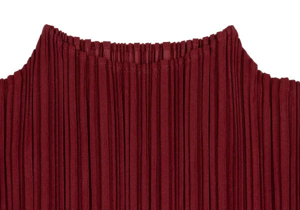 PLEATS PLEASE Mock-neck Long Sleeve Top K-161435_004