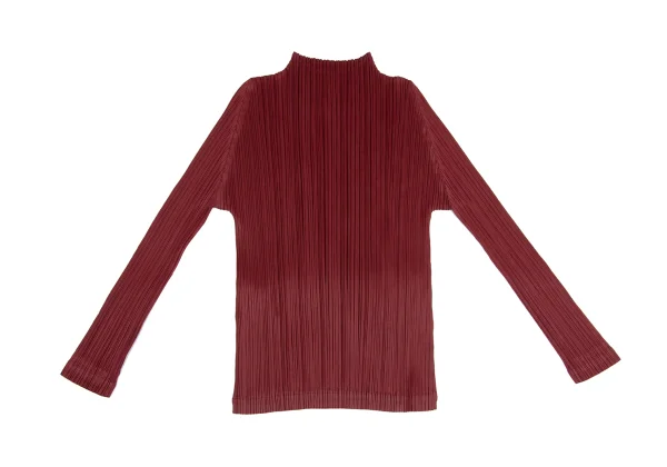 PLEATS PLEASE Mock-neck Long Sleeve Top K-161435_009