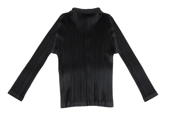 PLEATS PLEASE Stand-collar Long Sleeve Shirt K-161436_010