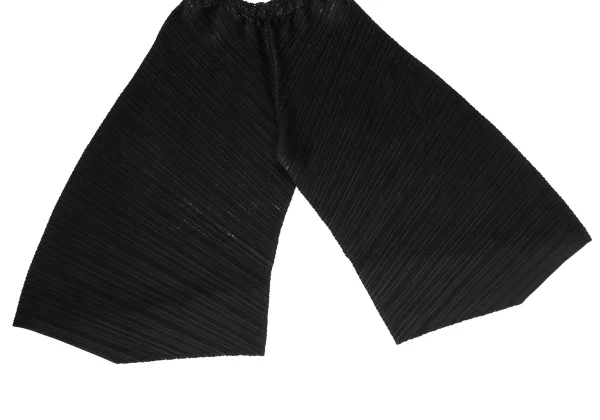 PLEATS PLEASE Horizontal Pleated Foil Print Wide Pants K-161441_004
