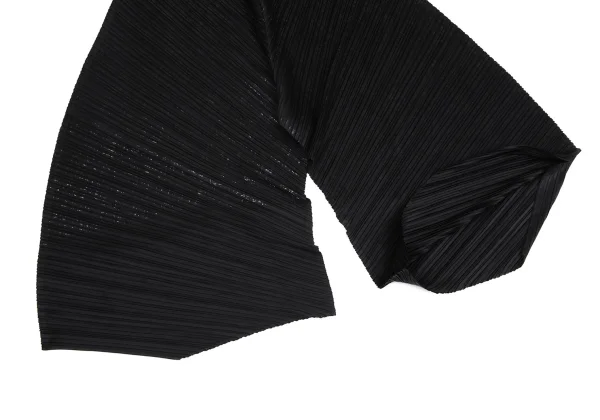 PLEATS PLEASE Horizontal Pleated Foil Print Wide Pants K-161441_006