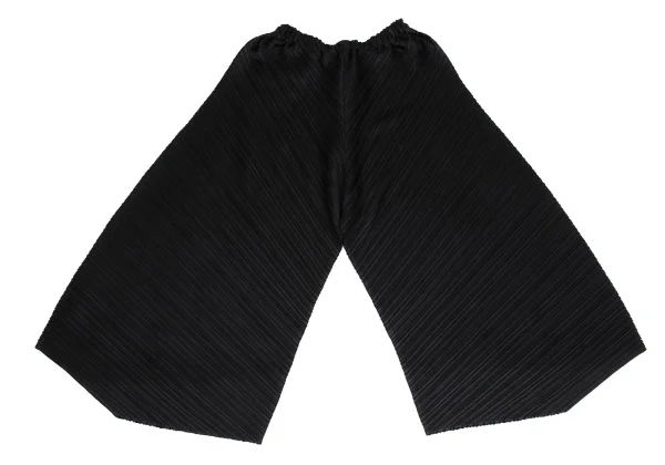 PLEATS PLEASE Horizontal Pleated Foil Print Wide Pants K-161441_007