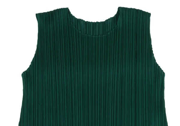 PLEATS PLEASE Pleated Sleeveless Flare Dress K-161442_003