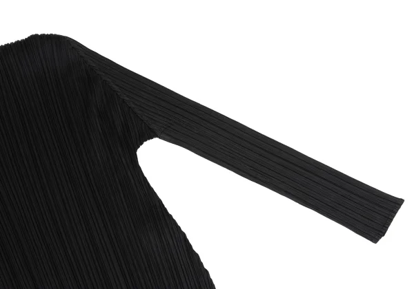 PLEATS PLEASE Pleated V Neck Tunic K-161444_005