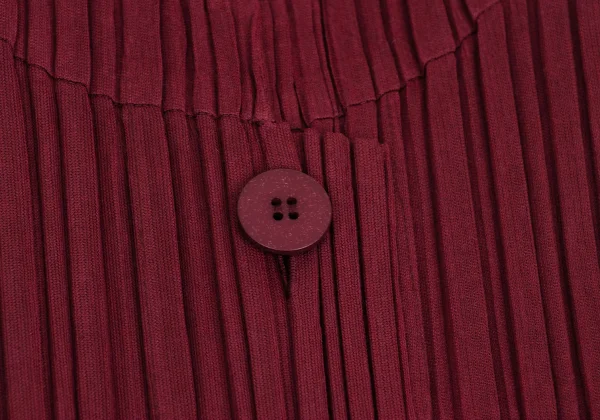 PLEATS PLEASE Pleats Patch Pocket Band Collar Tunic K-161446_005
