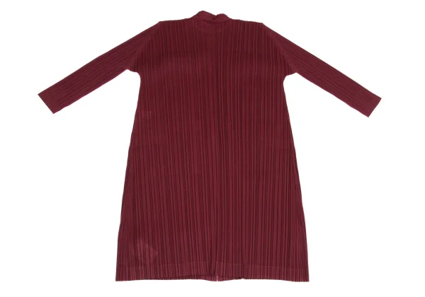 PLEATS PLEASE Pleats Patch Pocket Band Collar Tunic K-161446_012