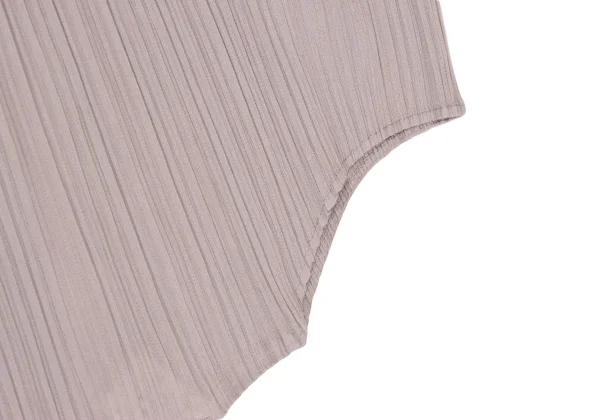 PLEATS PLEASE Bicolor Sleeveless Tunic K-161447_005