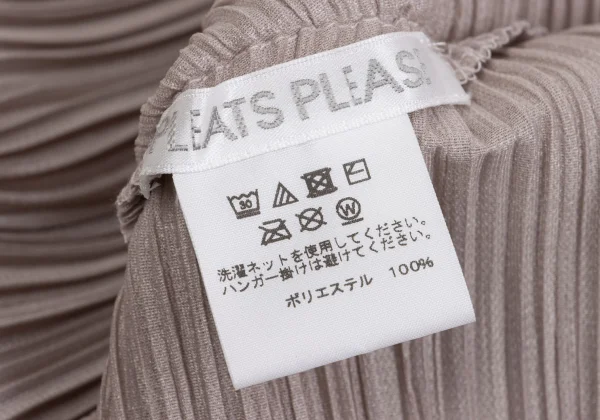 PLEATS PLEASE Bicolor Sleeveless Tunic K-161447_013