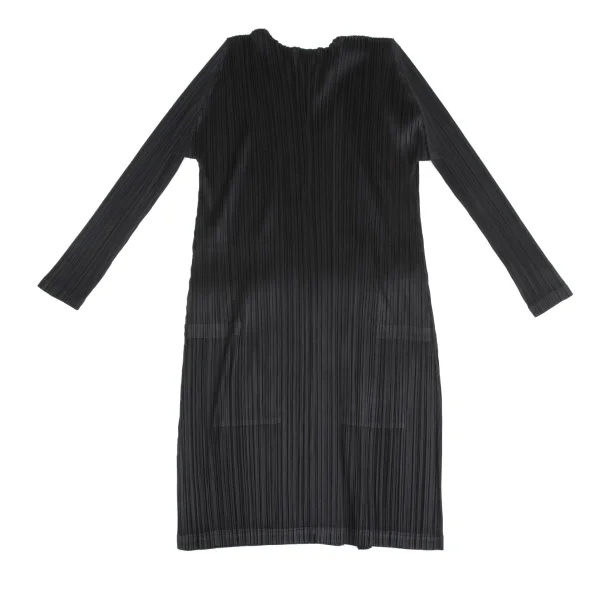PLEATS PLEASE Pleats Buttonless Long Cardigan K-161448_010