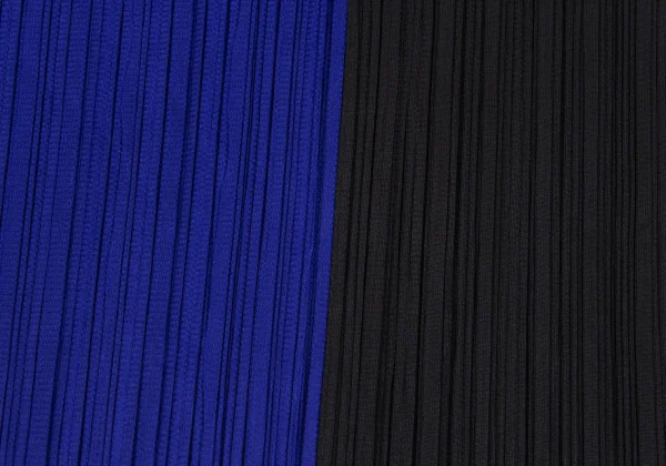 PLEATS PLEASE Pleats Bicolor Turtleneck Dress K-161449_010