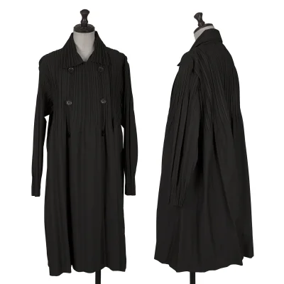 PLEATS PLEASE Double Long Jacket