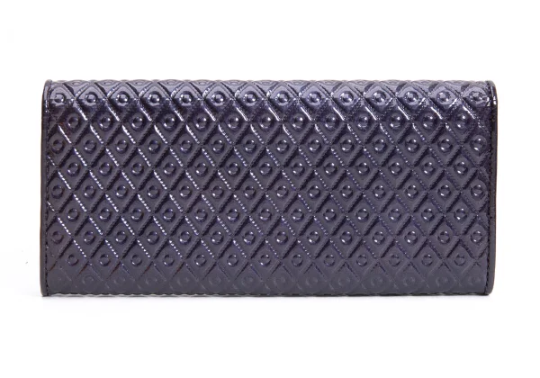 TOD'S Enamel Rhombus Emboss Wallet K-161454_003